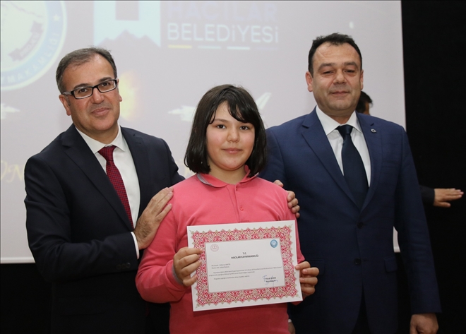Hacılar´da Bilim Günleri Ödül Töreni düzenlendi 