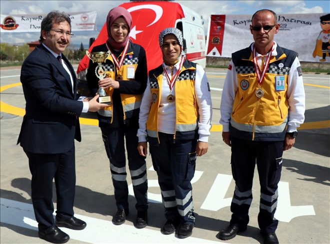 Kayse Ralli´de dereceye girenlere kupaları verildi 