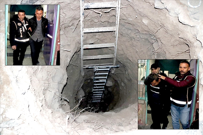 Define için 2 yıldır kazı yapan şahıslar suçüstü yakalandı 