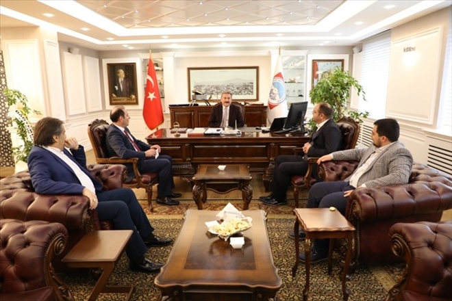 Başkan Palancıoğlu´na ziyaretler sürüyor