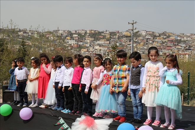 4-6 yaş grubu miniklerden Kur´an şenliği 
