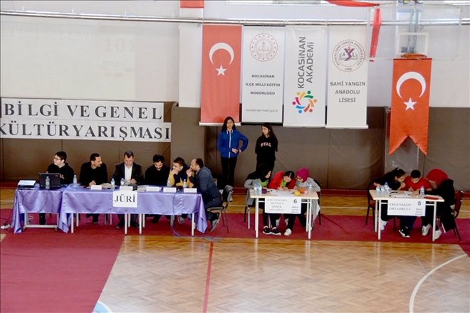 Kocasinanlı öğrenciler bilgi yarışmasında ter döktü 