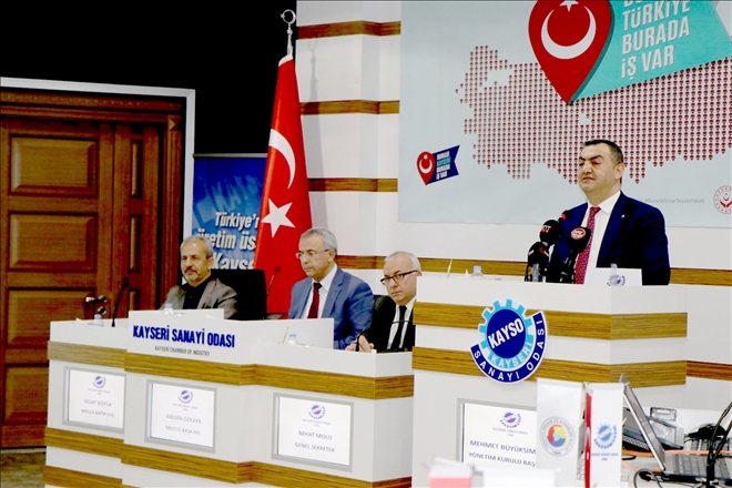 KAYSO Nisan Ayı Meclis Toplantısı yapıldı 