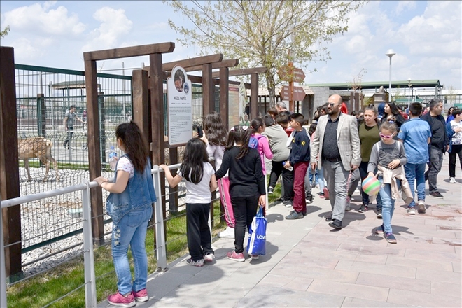 Kocasinanlı çocuklar, bilim merkezi ve hayvanat bahçesinde 