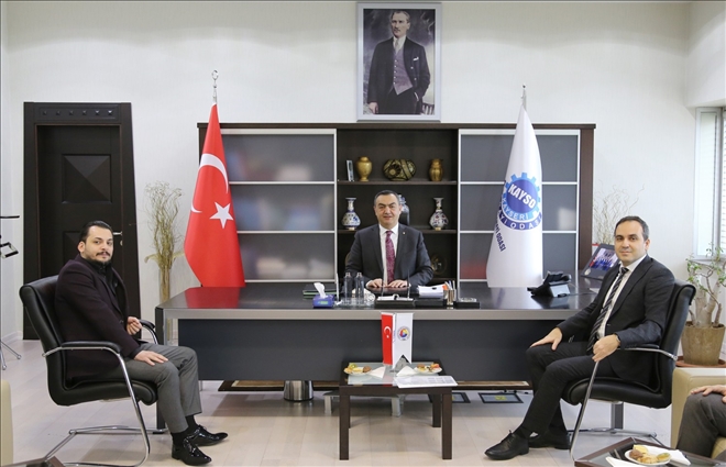 Genç Girişimcilerden KAYSO Başkanı Büyüksimitci´ye Ziyaret 