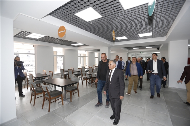 Başkan Büyükkılıç´tan hafta sonu mesaisi 