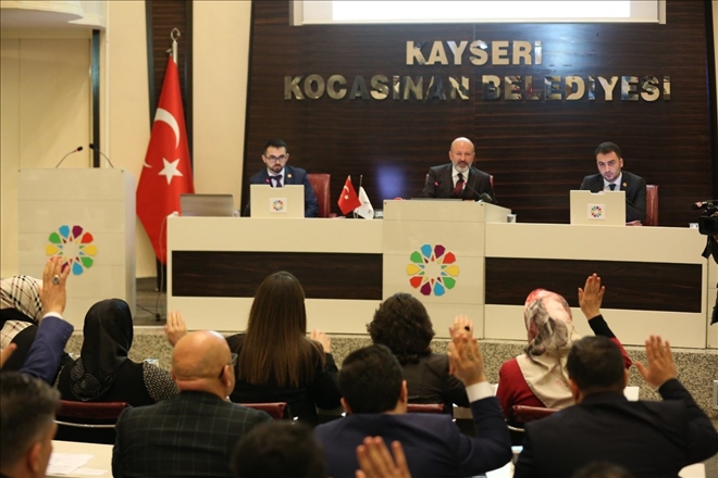 Kocasinan´da seçimden sonraki ilk meclis toplantısı yapıldı 