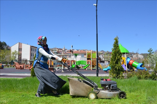 Bünyan´ın Park ve Bahçeleri Kadınlara Emanet 