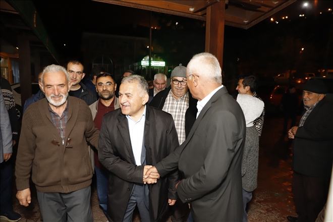 Başkan Büyükkılıç, Kıranardı´da 
