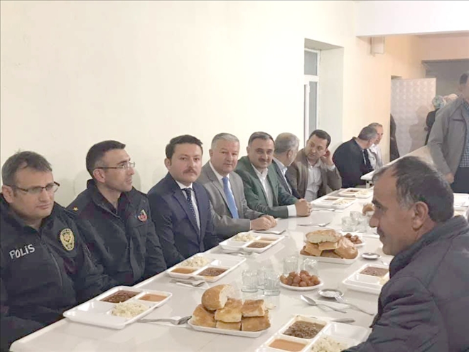 Adıyaman şehidi için iftar yemeği 