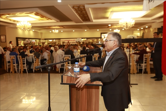 Başkan Büyükkılıç: 