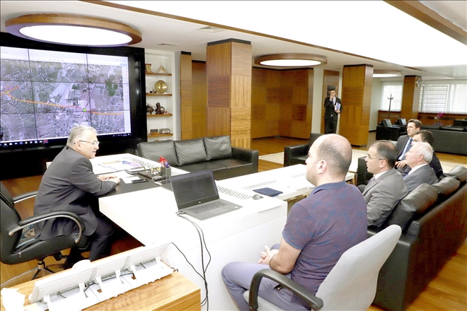 Başkan Büyükkılıç´tan teknik toplantı 
