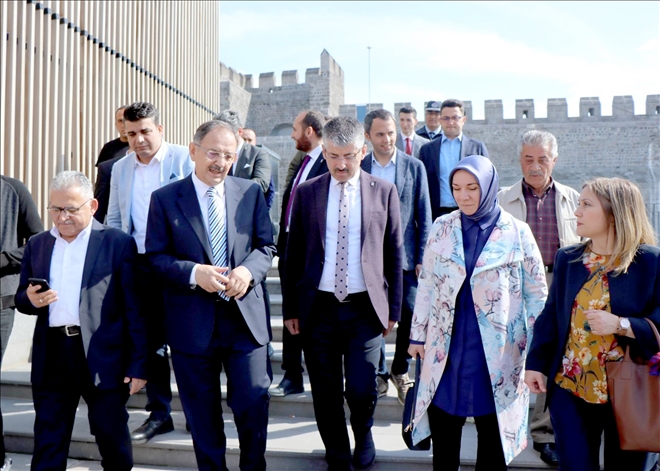 Tarihi Kayseri Kalesi´nin restorasyonu tamamlanma aşamasında 