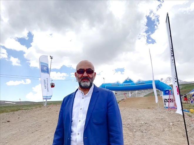 Erciyes´te ´Downhill´ heyecanı 