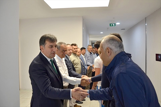 Murat Eskici personeli ile bayramlaştı 