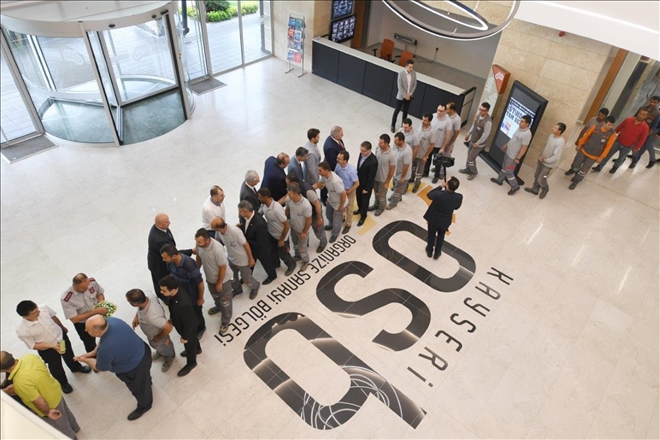 Kayseri OSB´de Bayramlaşma Töreni 