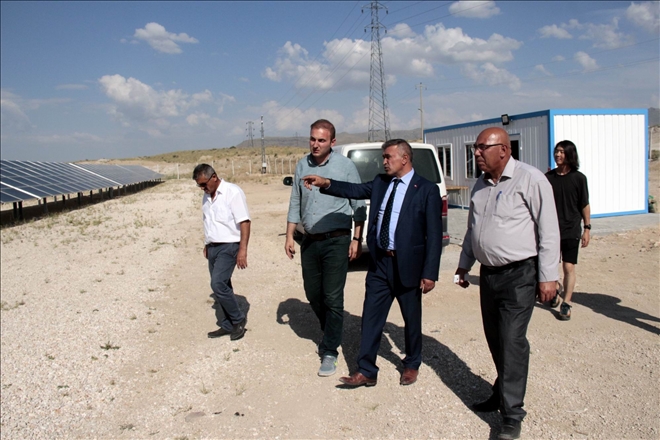 Develi´de çalışmalar yerinde incelendi 