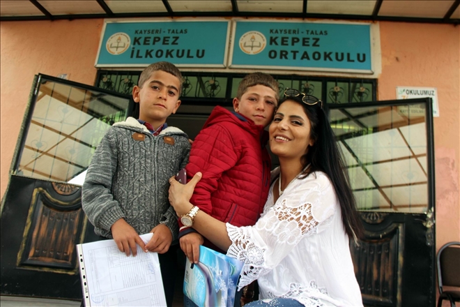 Küçük Necati´nin karne heyecanı 