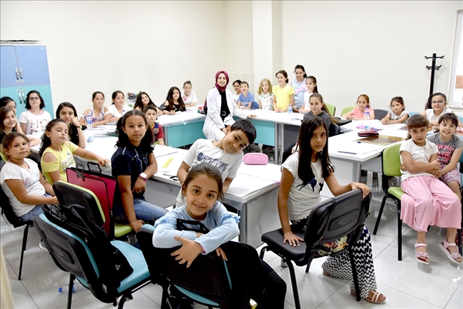 Kocasinan´da geleceğin ressamları yetişiyor 