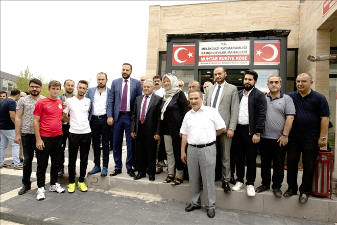 Başkan Büyükkılıç Mimsin sakinleriyle 