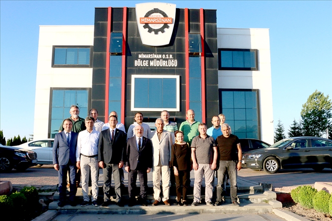 Mimarsinan OSB´ye Meslek Yüksekokulu için Kollar Sıvandı 