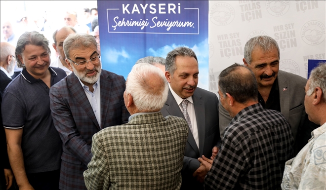 Talas´ta Taner Yıldız´lı İlçe Bayramlaşması 