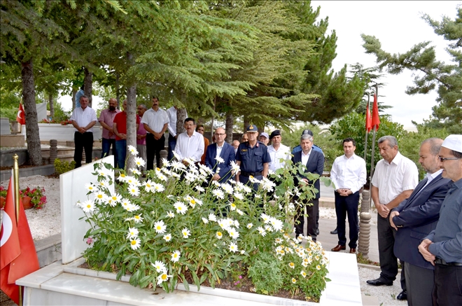 Bünyan´da 15 Temmuz şehitleri anıldı 