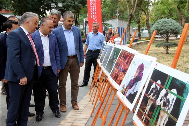 Tarım ve İnsan konulu fotoğraf sergisi açıldı 