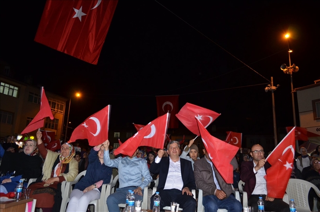 Bünyan´da 15 Temmuz Demokrasi ve Milli Birlik Günü 