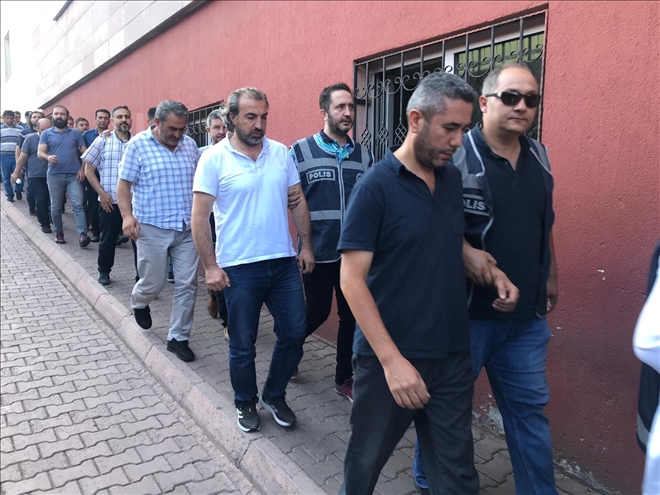Kızılırmak´ta tatbikat yapan FETÖ üyeleri adliyeye sevk edildi 