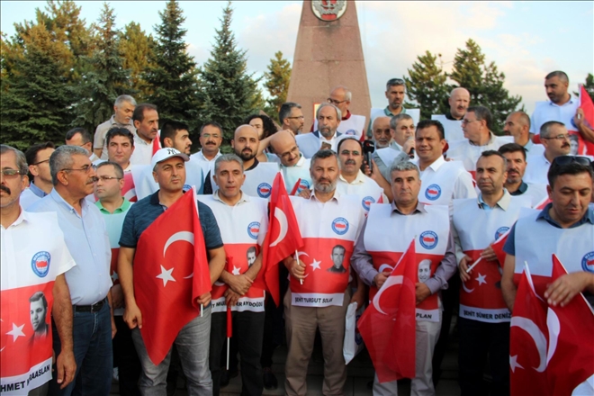 Sivil toplum kuruluşları 15 Temmuz´un 3. yıl dönümünde yürüdü 