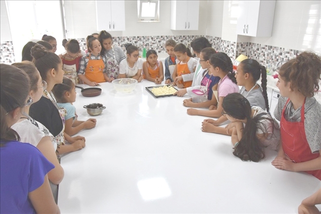 Geleceğin aşçıları Kocasinan´da yetişiyor 