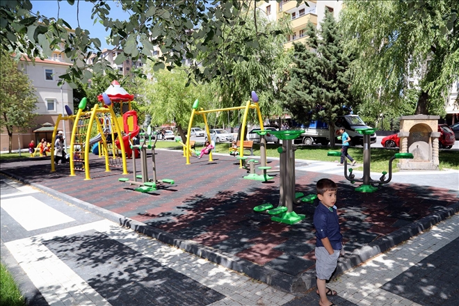 Talas´ta çocuklar için 8 oyun alanı daha 