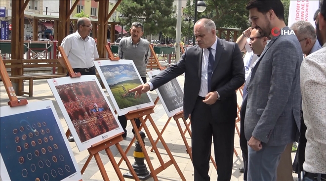 Tarım ve Orman İl Müdürlüğü Yahyalı´da Tarım ve İnsan Sergisi Açtı 