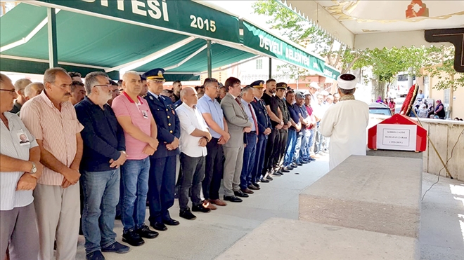 Kıbrıs Gazisi son yolculuğuna uğurlandı 