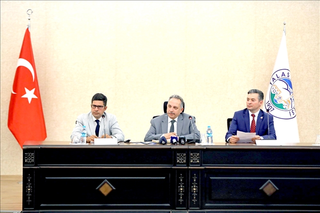 Talas Belediyesi Temmuz Ayı Meclis Toplantısı yapıldı 