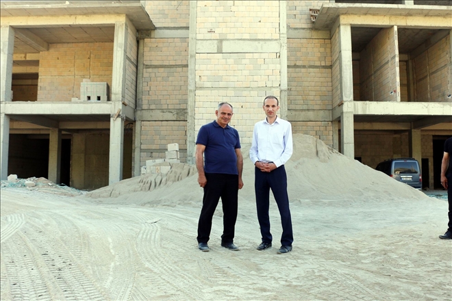 Yahyalı Devlet Hastanesi´nin inşaatı hızla sürüyor 