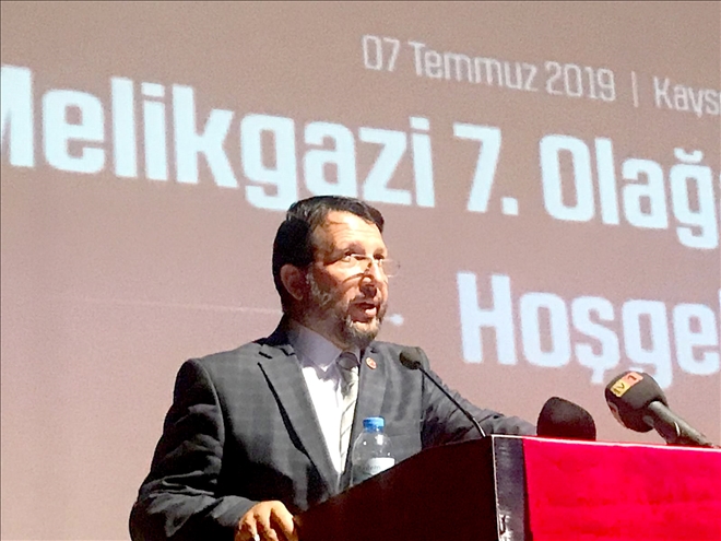 Saadet Partisi Melikgazi İlçe Başkanı Aktaş Güven Tazeledi 