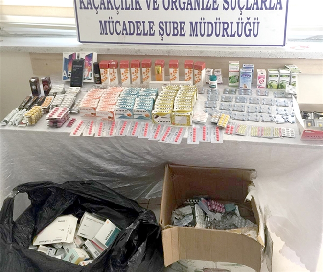 Tuhafiye mağazasında cinsel içerikli hap ele geçirildi 