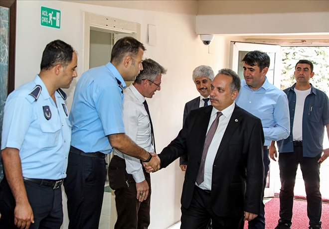 Talas Belediyesi personelleri bayramlaştı 