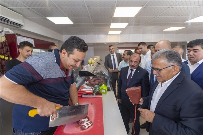 Başkan Büyükkılıç´tan Kayseri´nin markalarına destek 