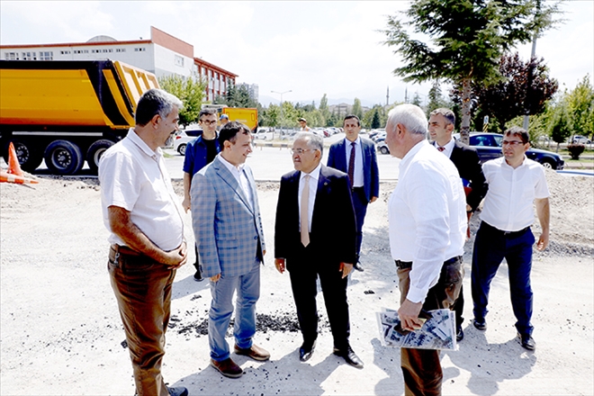 BÜYÜKŞEHİR´DEN ERCİYES ÜNİVERSİTESİ´NE YAKIŞACAK HİZMET