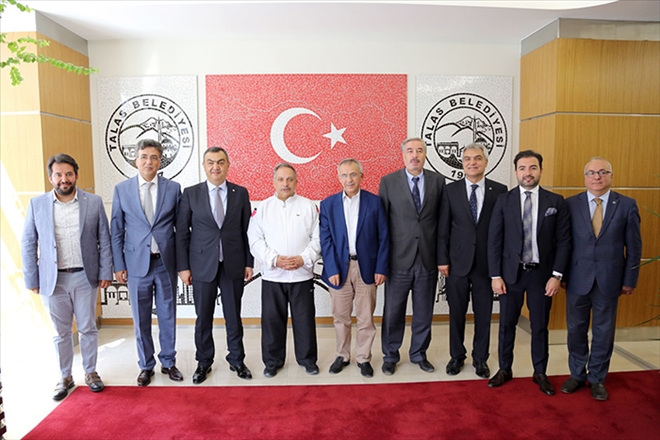 KAYSO´dan Melikgazi Talas ve Hacılar Belediyesine Ziyaret 