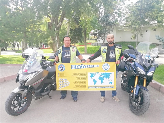 Şehitler için 15 bin kilometre gidecekler 