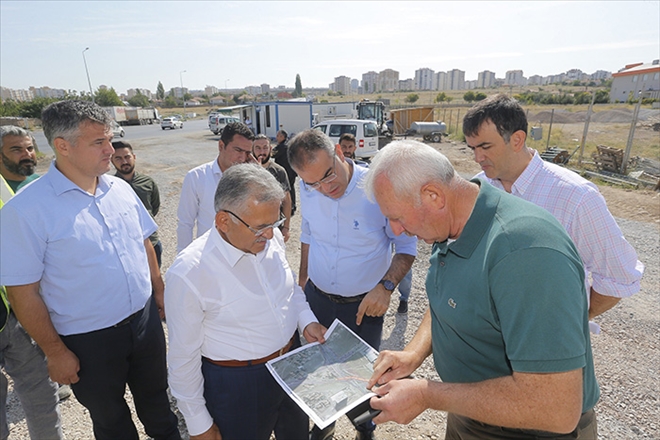 Başkan Büyükkılıç, Kertmeler Kavşağı´nda yapılan köprü ve kavşak düzenleme çalışmalarını İnceledi 