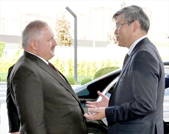Kazakistan Büyükelçisi Saparbekuly Kayseri OSB´u Ziyaret Etti 