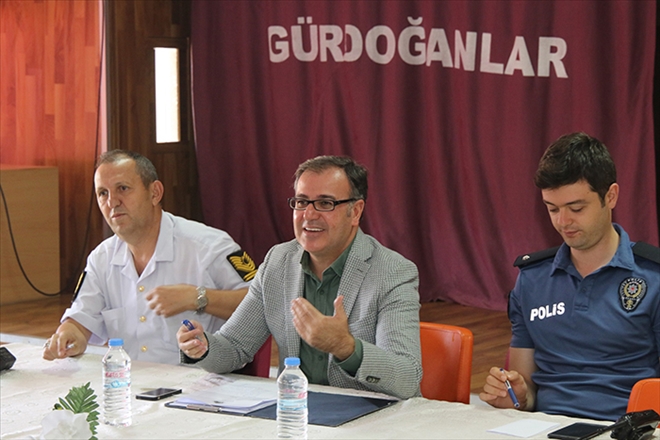 Hacılar´da muhtarlar toplantısı yapıldı 