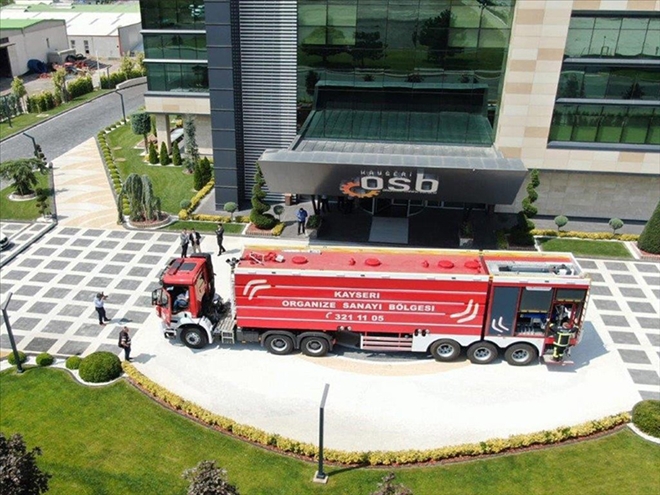 Kayseri OSB İtfaiye Filosu Gücüne Güç Katıyor 