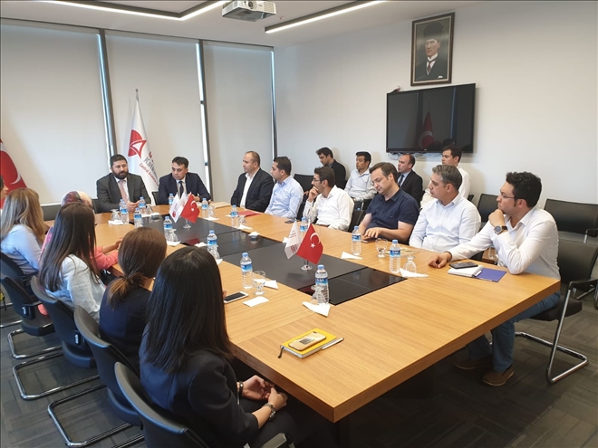 Barış Yeniçeri´den ASPİLSAN´a ziyaret 