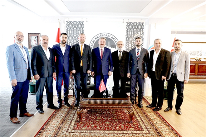 Yozgatlı Dernekler Federasyonun´ndan Palancıoğlu´na Ziyaret 